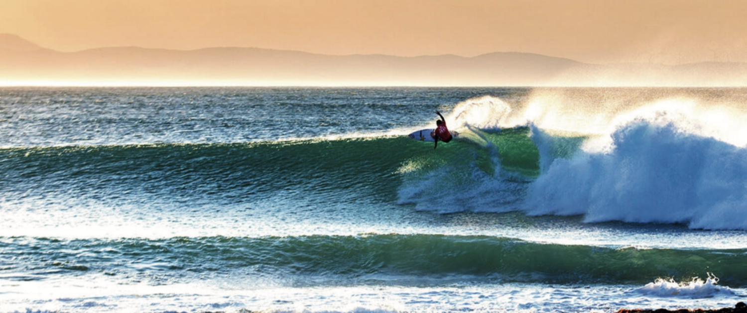 Surfing in JBay Surfing in JBay