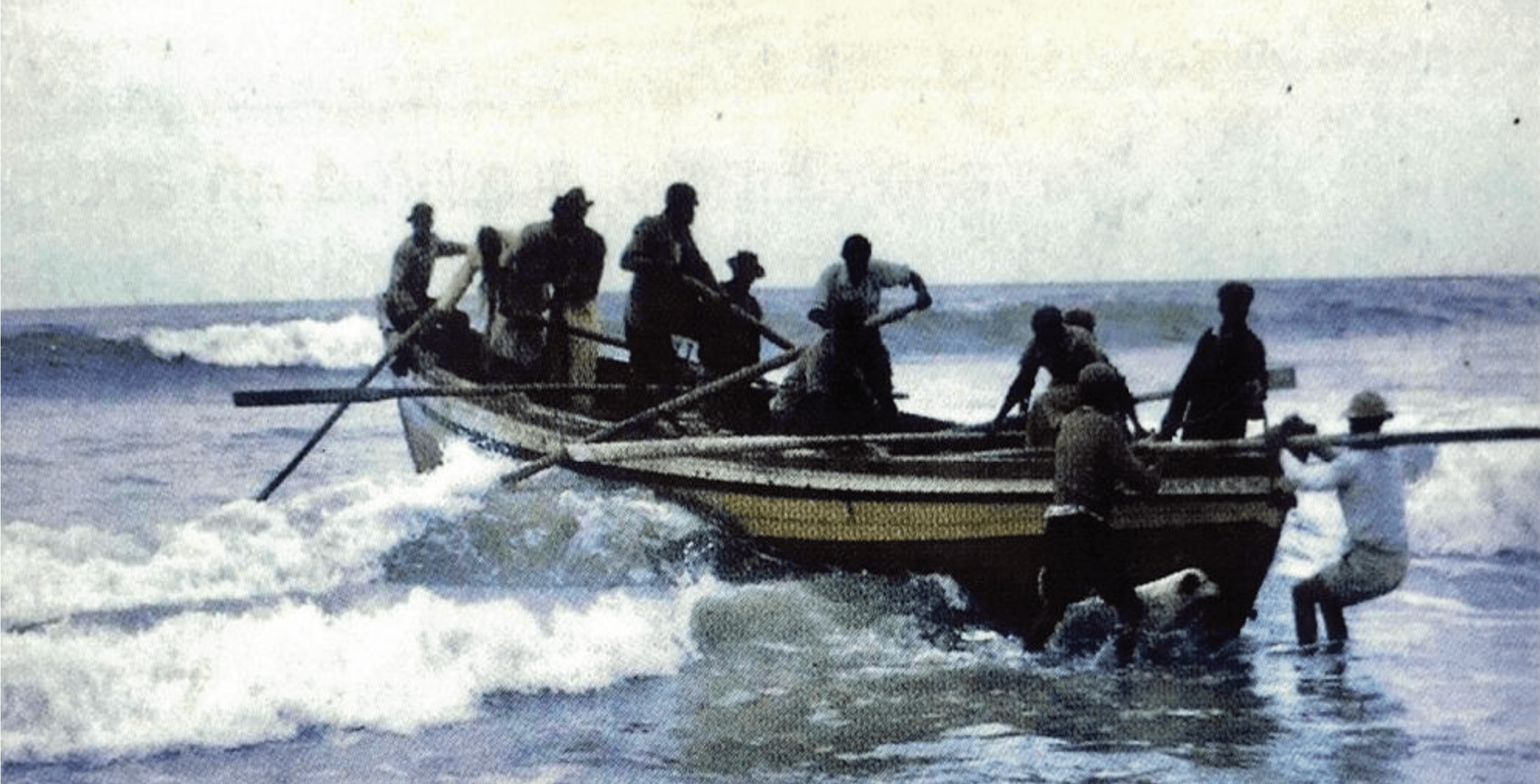 Fishing Boats with crews of 8